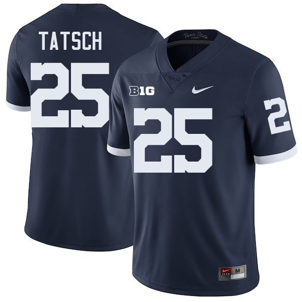 Alex Tatsch Penn State Jersey,PSU Nittany Lions #25 Alex Tatsch Football Uniforms-Retro